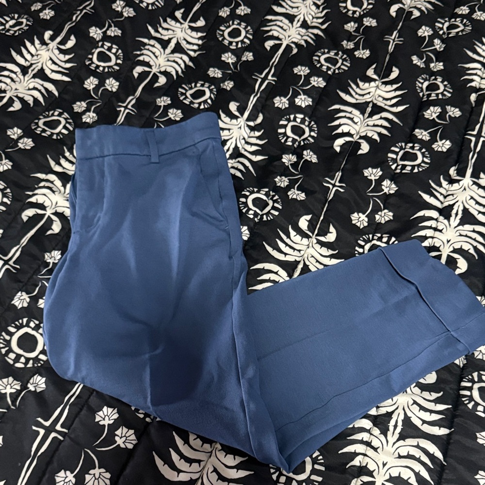 Liverpool Women's Blue Ankle Pants